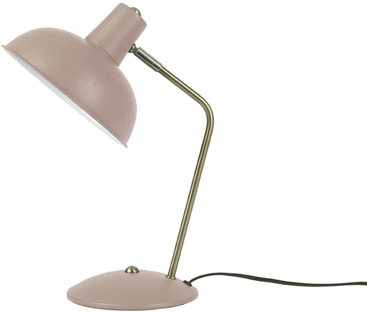 Leitmotiv Tischlampenhaube – Eisen mattrosa – 37,5 x 19,5 cm – skandinavisch