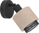 Eglo Rosley Spot – E14 – ø 9 cm – Schwarz Beige – Textil