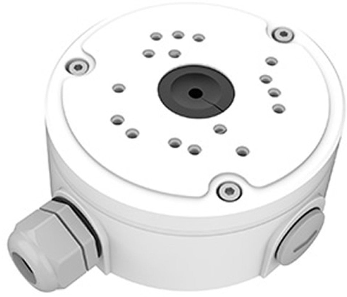 Foscam – fabv5s v2 wasserdichte Anschlussdose – Kabelbox für Überwachungskamera – Anschlussbox – Montagebox – Kabelschutz – Außenbereich – Weiß