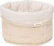 Little Dutch Pure Wickelkorb klein – weicher beige Streifen