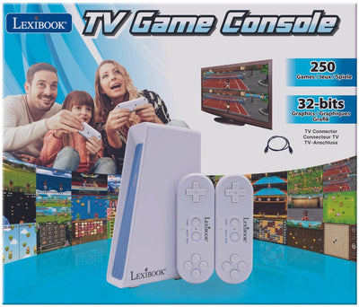 Lexibook Motion TV Plug-and-Play-Spielekonsole mit 250 Spielen