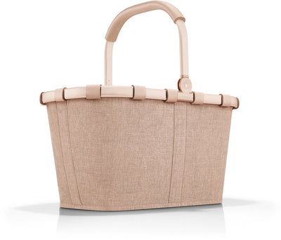 Reisenthel Carrybag Einkaufskorb – 22 l – Gestell Twist Coffee Beige