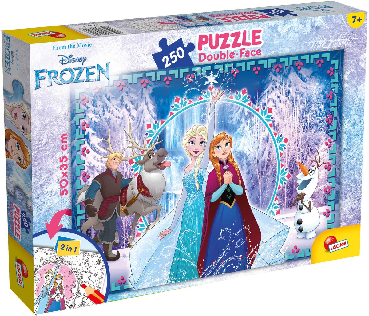 Lisciani-Puzzle df plus 250 eingefroren