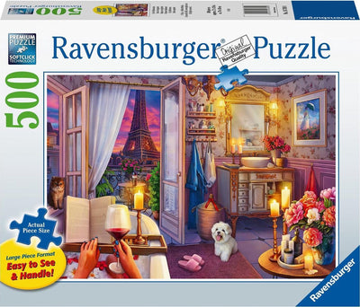 Ravensburger Puzzle gemütliches Badezimmer - Puzzle - 500 Teile