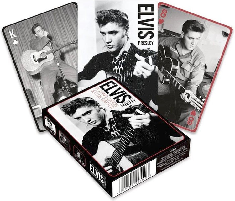 Wassermann Elvis Presley Spielkarten Spielkarten schwarz weiße Spielkarten Spielkarten