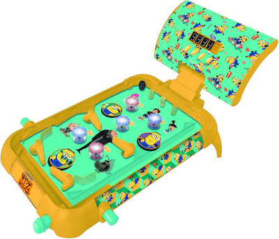 Lexibook the Minions elektronischer Tisch-Flipper mit tollem Design, Sounds, Beleuchtung und digitalen Partituren, um alleine zu spielen oder Ihre Freunde herauszufordern.