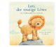 Jellycat Kinderbuch Leo der tapfere Löwe, Kuschelbuch.