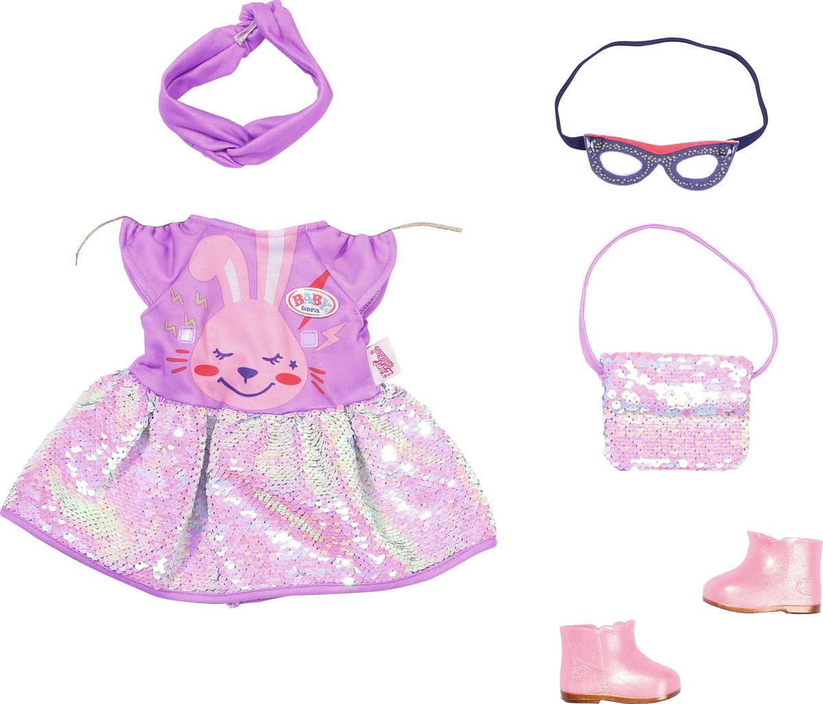 Baby Born Deluxe Happy Birthday-Outfit, 43 cm