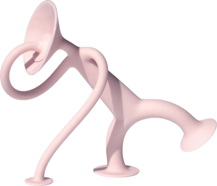 Moluk Boogi-Actionfigur – Pink – H12 cm – mit Saugnäpfen für jede glatte Oberfläche – 3 Jahre