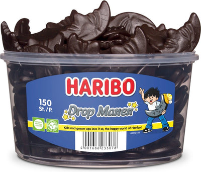 Haribo Lakritz-Halbmonde (150 Stück)