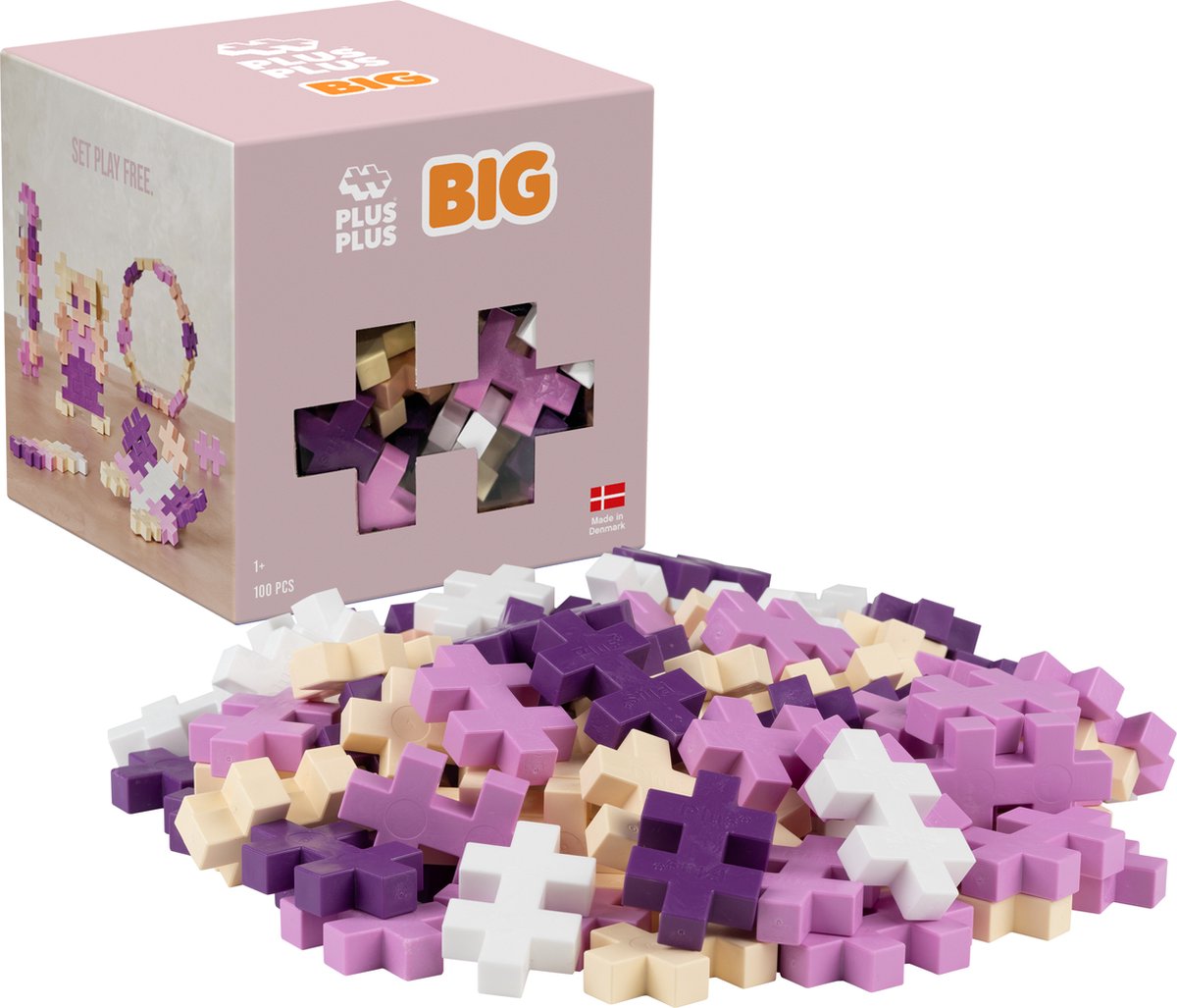 Plus Plus Blüte Big Plus-Plus: 100 Stück (3491)