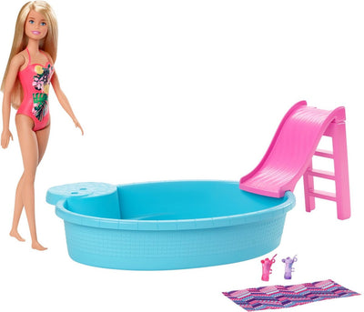 Barbie-Pool mit Puppe