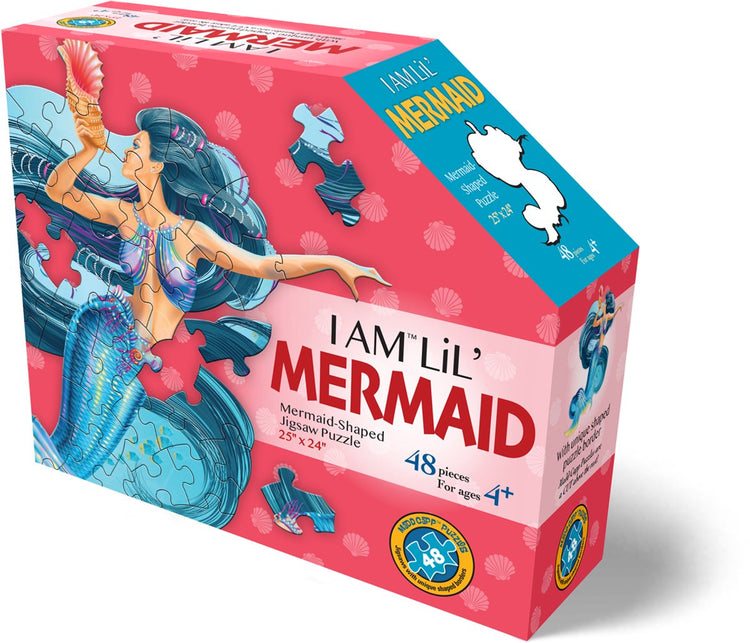 Mad capp Puzzle Meerjungfrau Fantasie 48 Teile Karton Kinder.