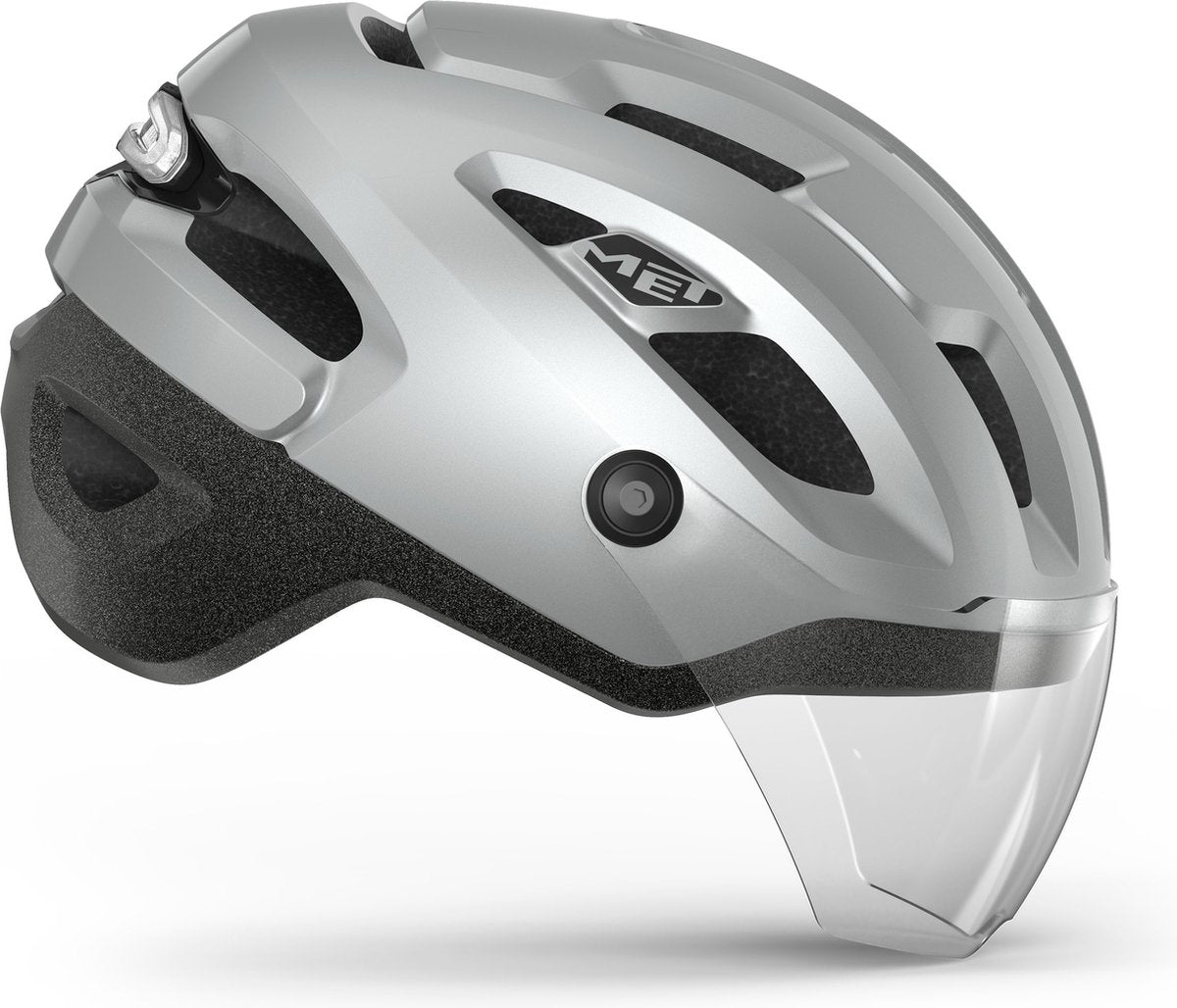 Mit Intercity Mips Fahrradhelm Herren Damen – Fahrradhelm E-Bike Erwachsene – Elektrofahrrad – Größe S (52–56 cm) – NTA 8776 – reflektierend glänzend (grau)