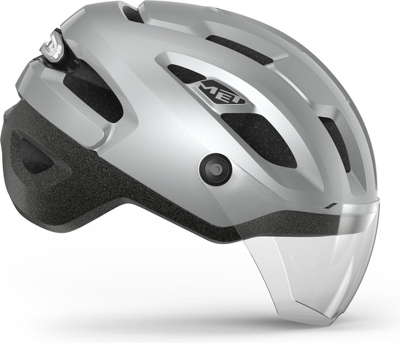 Mit Intercity Mips Fahrradhelm Herren Damen – Fahrradhelm E-Bike Erwachsene – Elektrofahrrad – Größe S (52–56 cm) – NTA 8776 – reflektierend glänzend (grau)