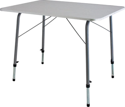 Eurotrail Cadiz L – Campingtisch – 121 x 61 cm – Grau