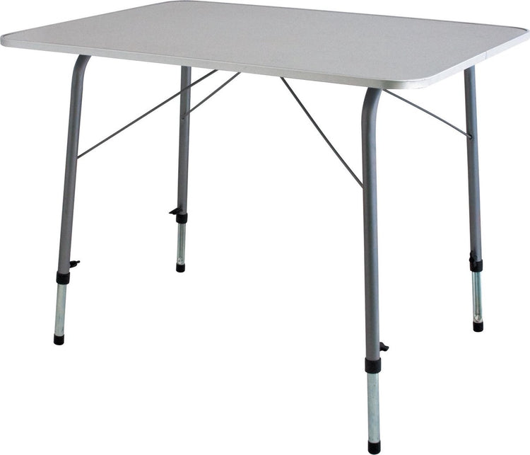 Eurotrail Cadiz L – Campingtisch – 121 x 61 cm – Grau