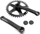 Kurbel Set 36 Tands 127 mm Kurbellänge schwarz 1836127stzww