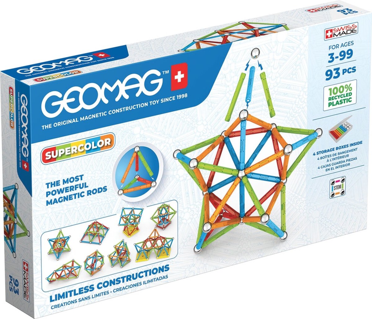 Geomag Super Color Recycling, 93dlg.