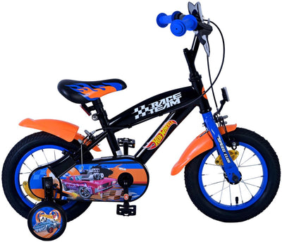 Heiße Räder Kinderbike Jungen 12 Zoll schwarz orange blau zwei Handbremsen