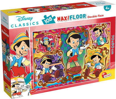 Lisciani Disney Puzzle DF Maxi Floor 108 Pinocchio