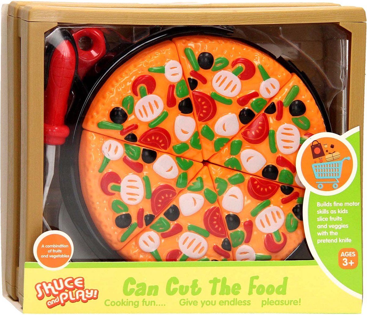 Schneiden in Kist Pizza schneiden