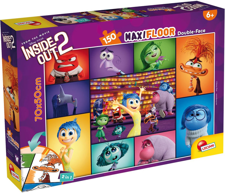 Lisciani Disney Puzzle DF Maxifloor 150 Inside Out 2