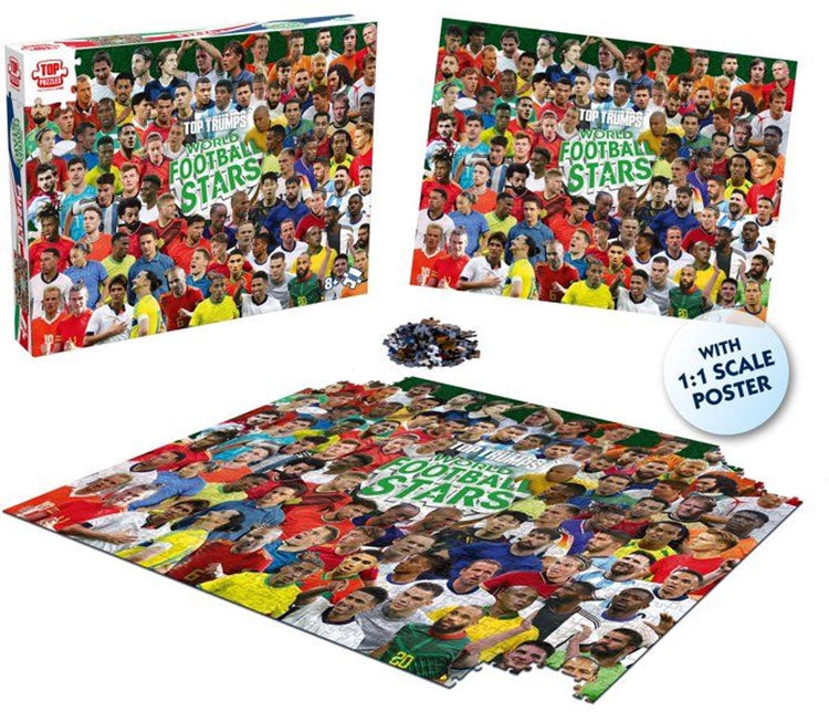 Winning Moves Puzzle – Weltfußballstars 2026 – 1000 Teile – ab 8 Jahren