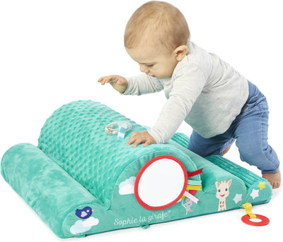 Sophie die Giraffe Aktivitätswolke – Babyspielzeug – Entwicklung und Stimulation für Babys – rutschfest – ab 6 Monaten – mehrfarbig