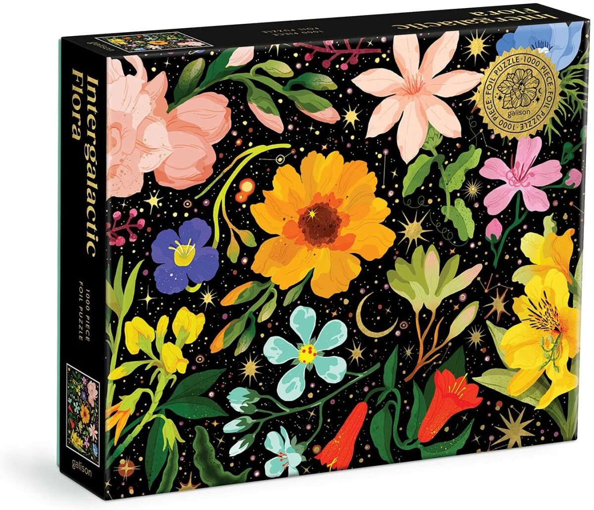 Intergalaktische Flora 1000-teiliges Folienpuzzle