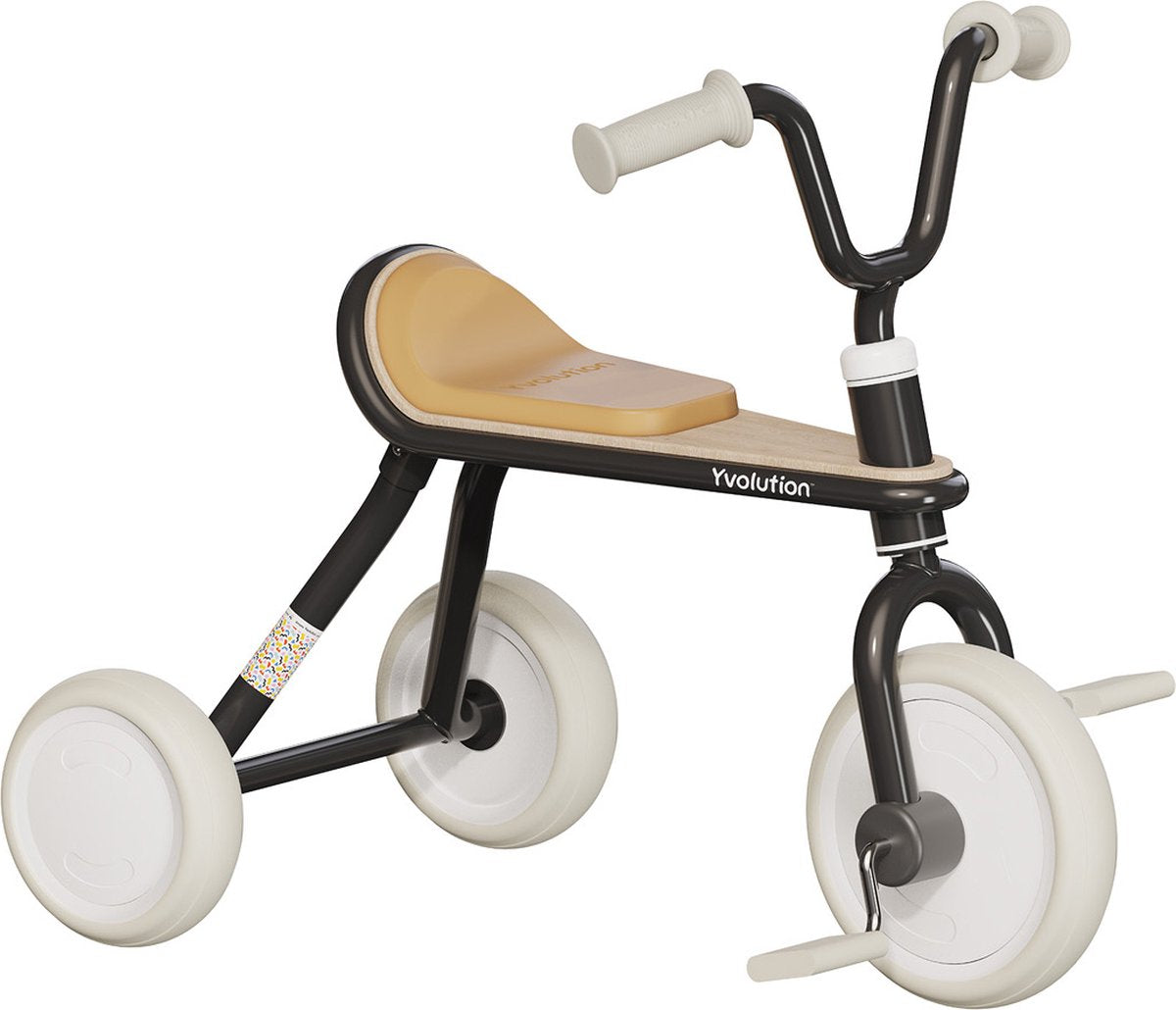 Yvolution - Dreirad - klassisches Trike - Schwarz
