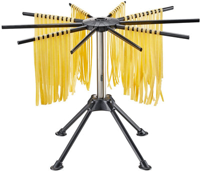 Gefu Diverso Nudeltrockner klein 25 cm – klappbar – mit 10 Armen und Transportstab