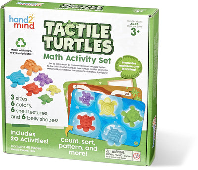 Lernressourcen: Taktile Schildkröten-Mathe-Aktivitätsset – 3+