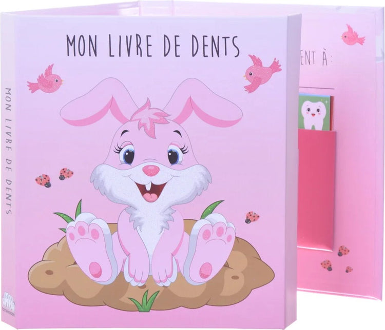 Zahnwunder – Le Lapin – Buch der Sammlung von Dents mit magnetischer Fermeture