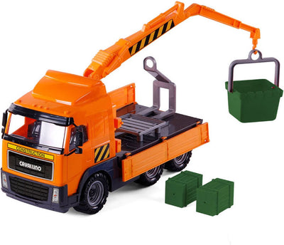 Cavallino Toys Cavallino Crane Truck, Skala 1:16