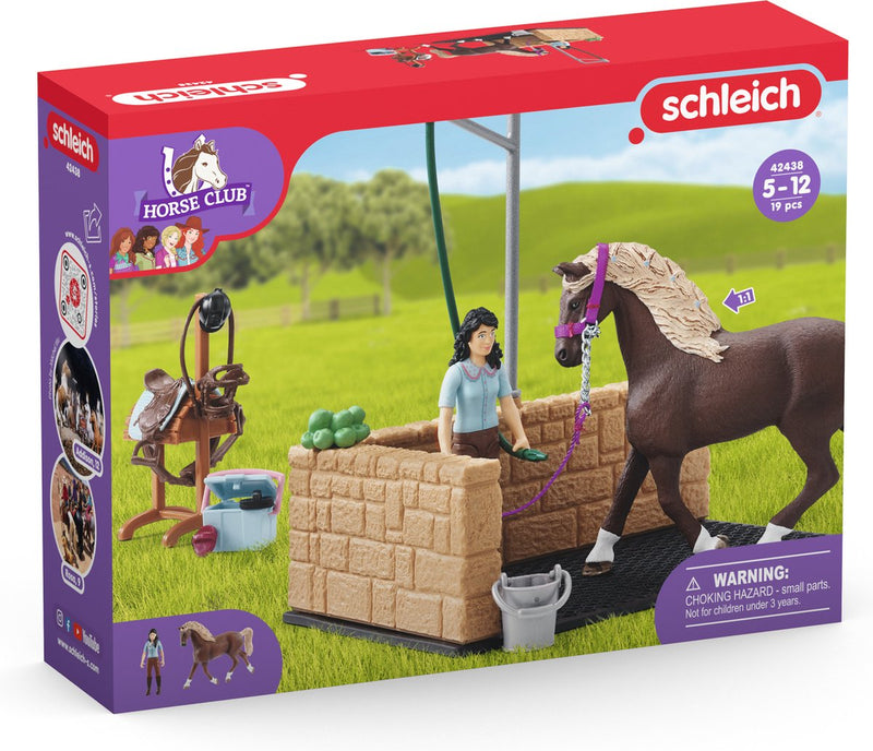 Schleich 42438 Wasplaats mit Pferd Emily