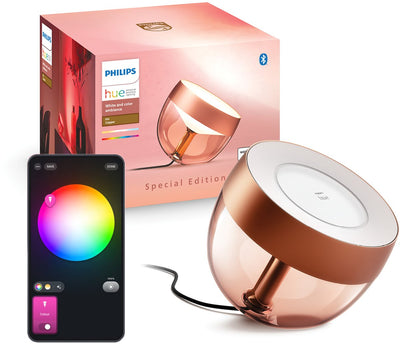 Philips Hue Iris Tischleuchte – weißes und farbiges Licht – Kupfer
