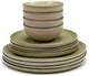 Serax - Sergio Herman Surface - Geschirrset - Camo Green - 24 ø - 12 Stück