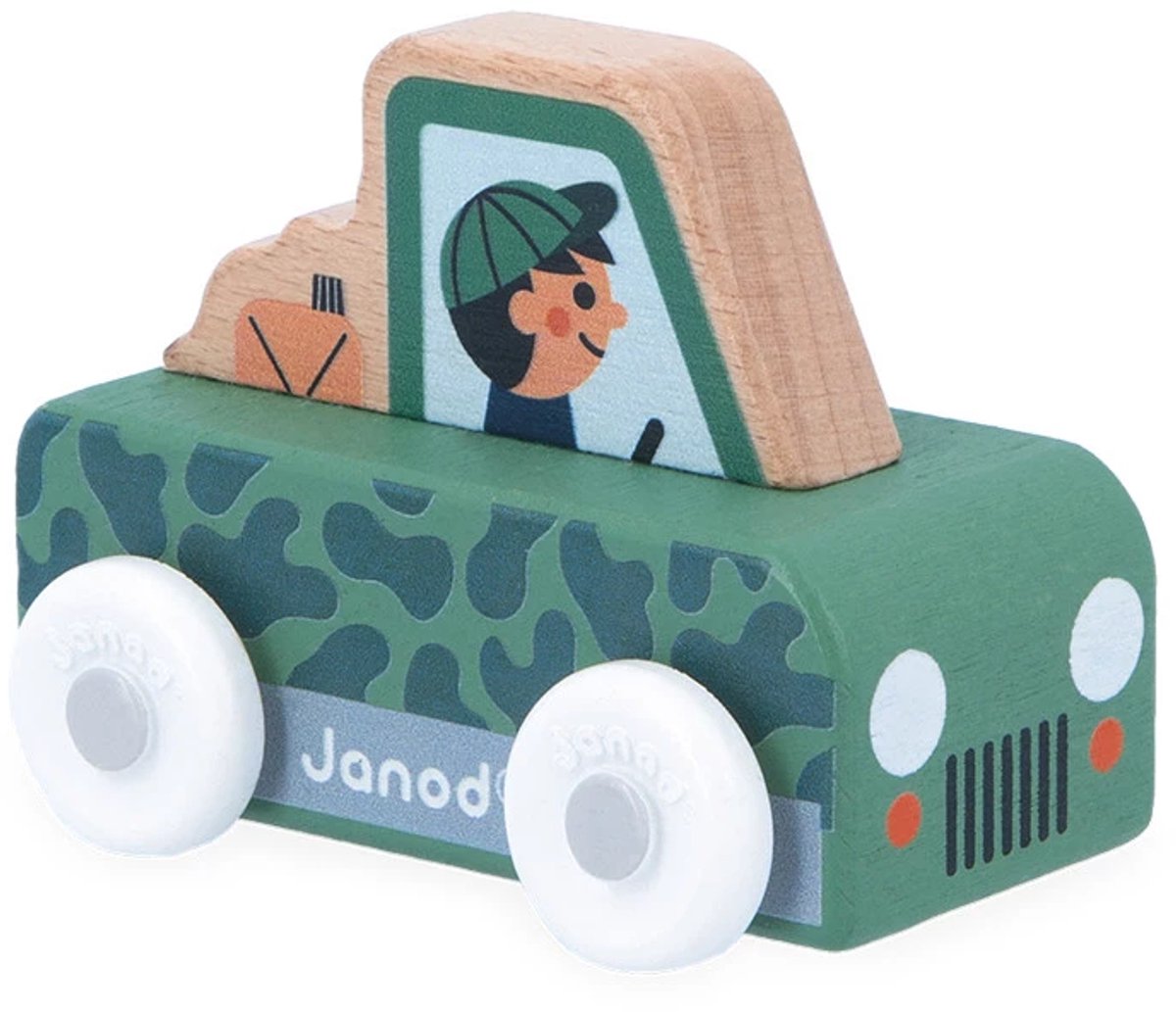 Janod – Kreuzung – Safari-Truck aus Holz