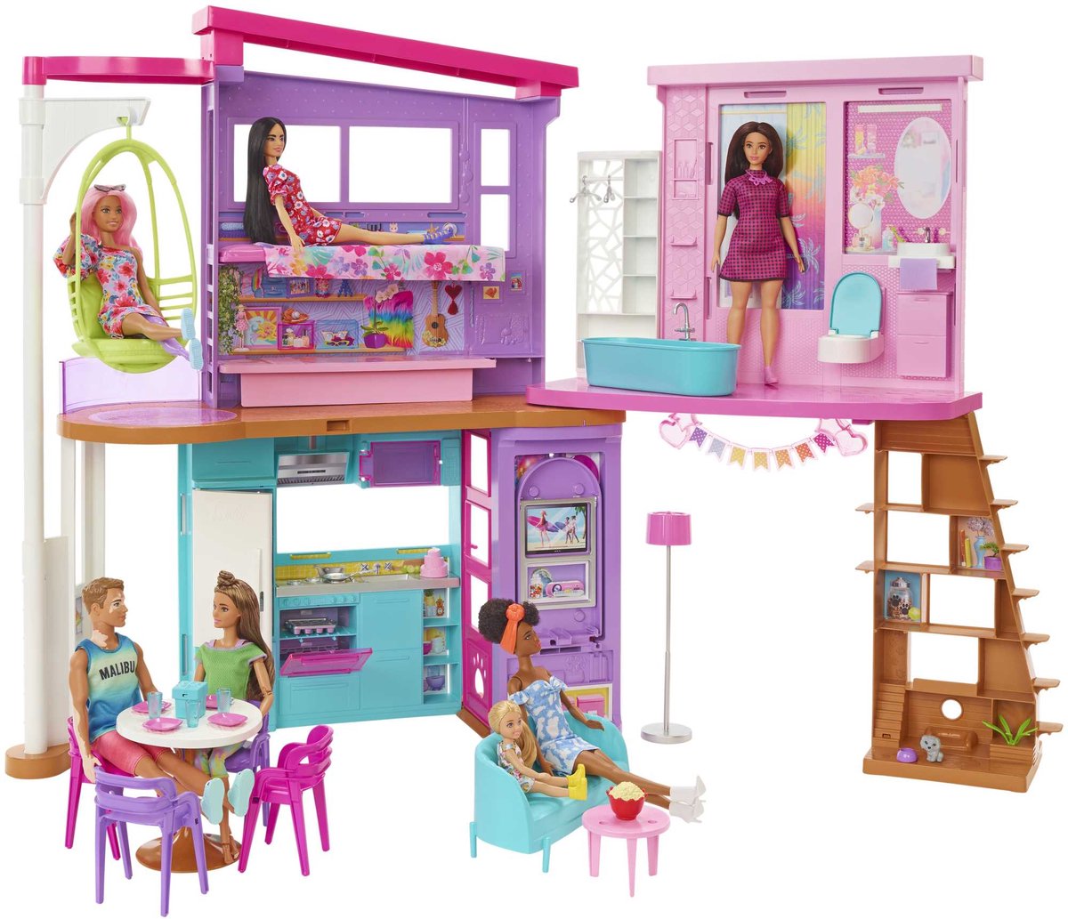Mattel Holiday Home Play Set