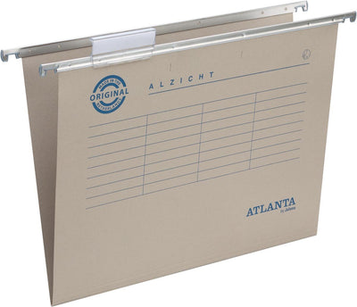 Djois Alzicht Hängeregister Folio – V – unten – Grau – Packung mit 25 Stück