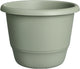 Elho Amiga Round 40 – Blumentopf für drinnen und draußen – 100 % recycelter Kunststoff – ø 39,0 x H 29,3 cm – Thymiangrün