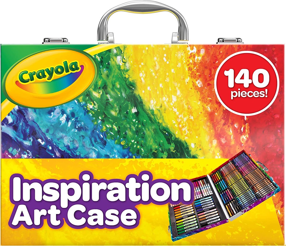 Crayola – Hobbypaket – Malkoffer-Inspiration für Kinder – 140 Teile