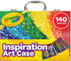 Crayola – Hobbypaket – Malkoffer-Inspiration für Kinder – 140 Teile