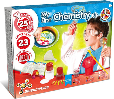 Science 4, mein erster Chemiebaukasten – 25 Experimente – Lernspiel ab 8 Jahren