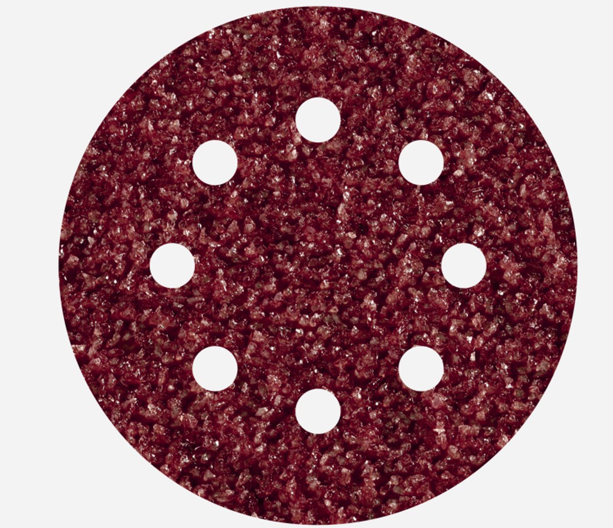 Wolfcraft – 25 Schleifscheiben ø 125 mm – Körnung 40 – Schleifpapier mit Klettverschluss für Holz und Metall – für Exzenterschleifer – 2069100