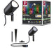 Paulmann Plug Shine LED Gartenstrahler Smart Home ZigBee 3.0 Shira IP65 RGBW+ 6,5W Anthrazit