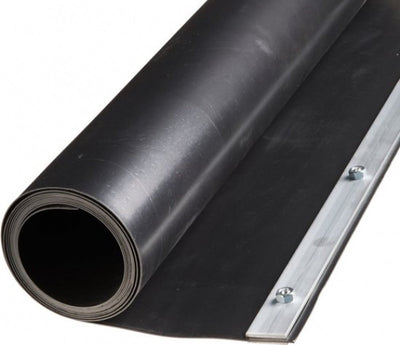Nature Naturkarken -Limiter 0,7 x 5 m HDPE Schwarz
