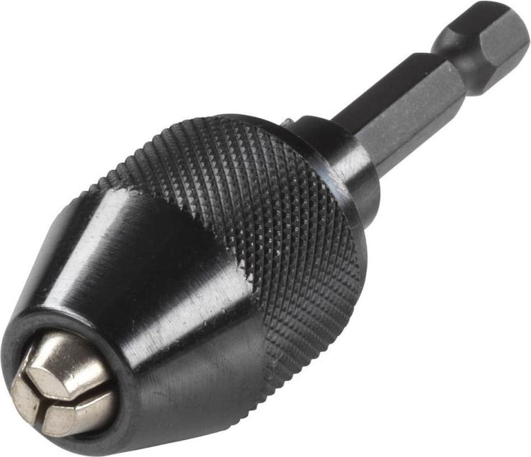 Wolfcraft Schnellspannbohrfutter | 0,5–6,5 mm | 6k-Aufnahme | 1 Stück - 2625000