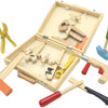 Playwood Werkzeugkasten aus Holz – 12-teilig.